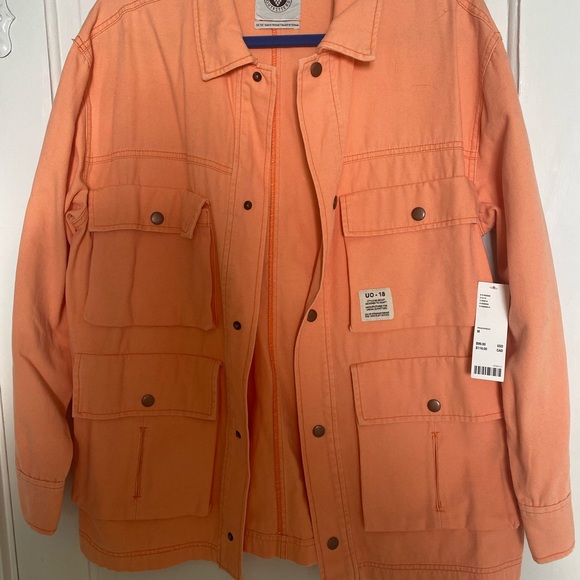 *NWT* UO Derrek Snap Button Shacket - Picture 3 of 8